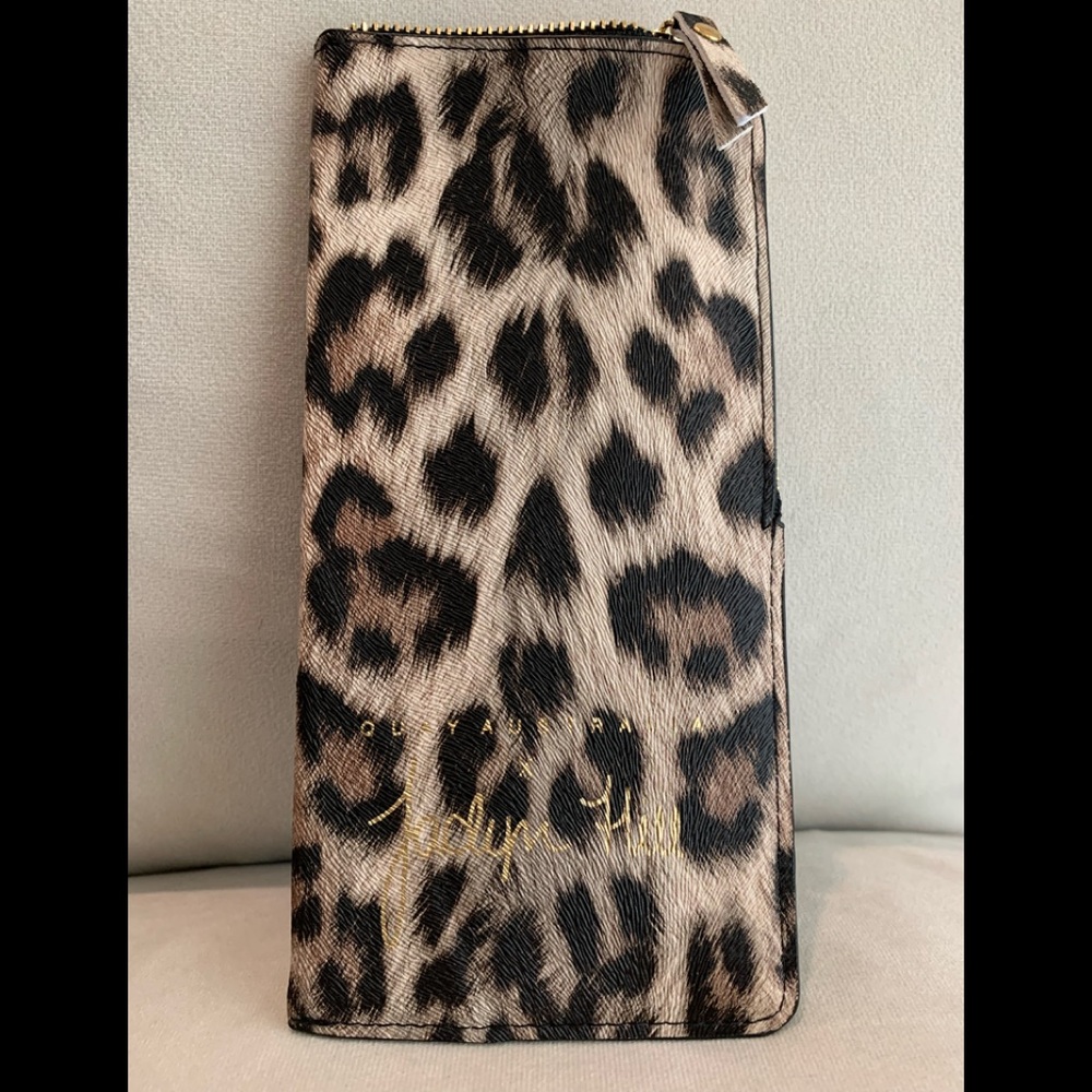 Quay Australia by Jacqueline Hill leopard print sunglasses case.